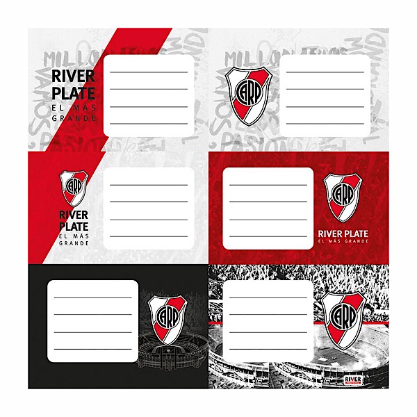 Etiquetas de river