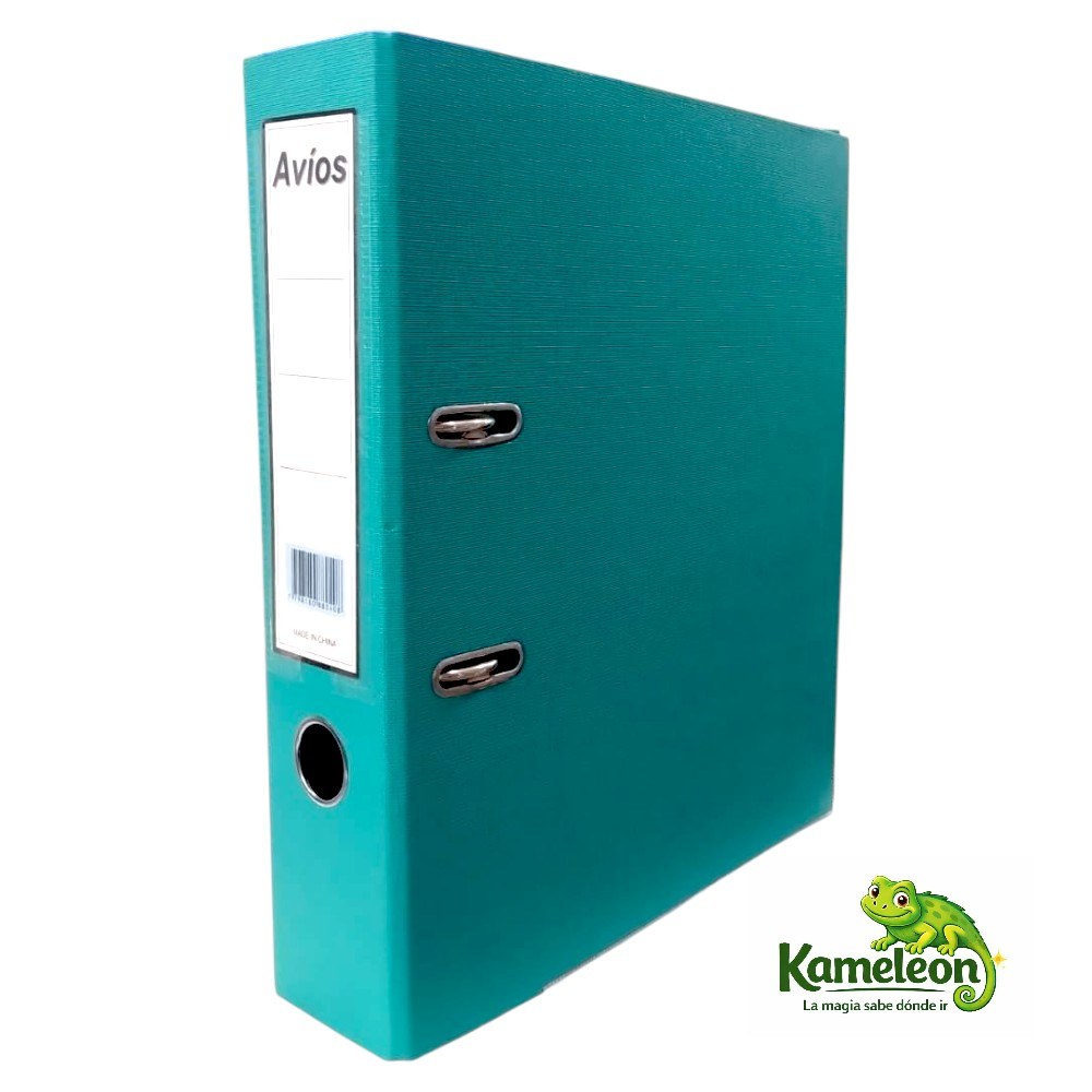 Bibliorato a4 avios ancho verde manzana