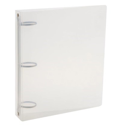 Carpeta avios numero 3 plastica blanca
