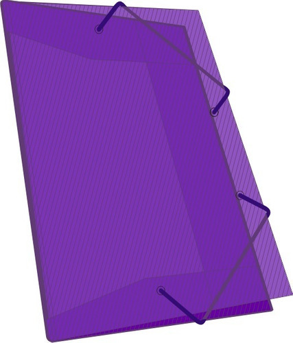 Carpeta avios 3 solapas a4 violeta