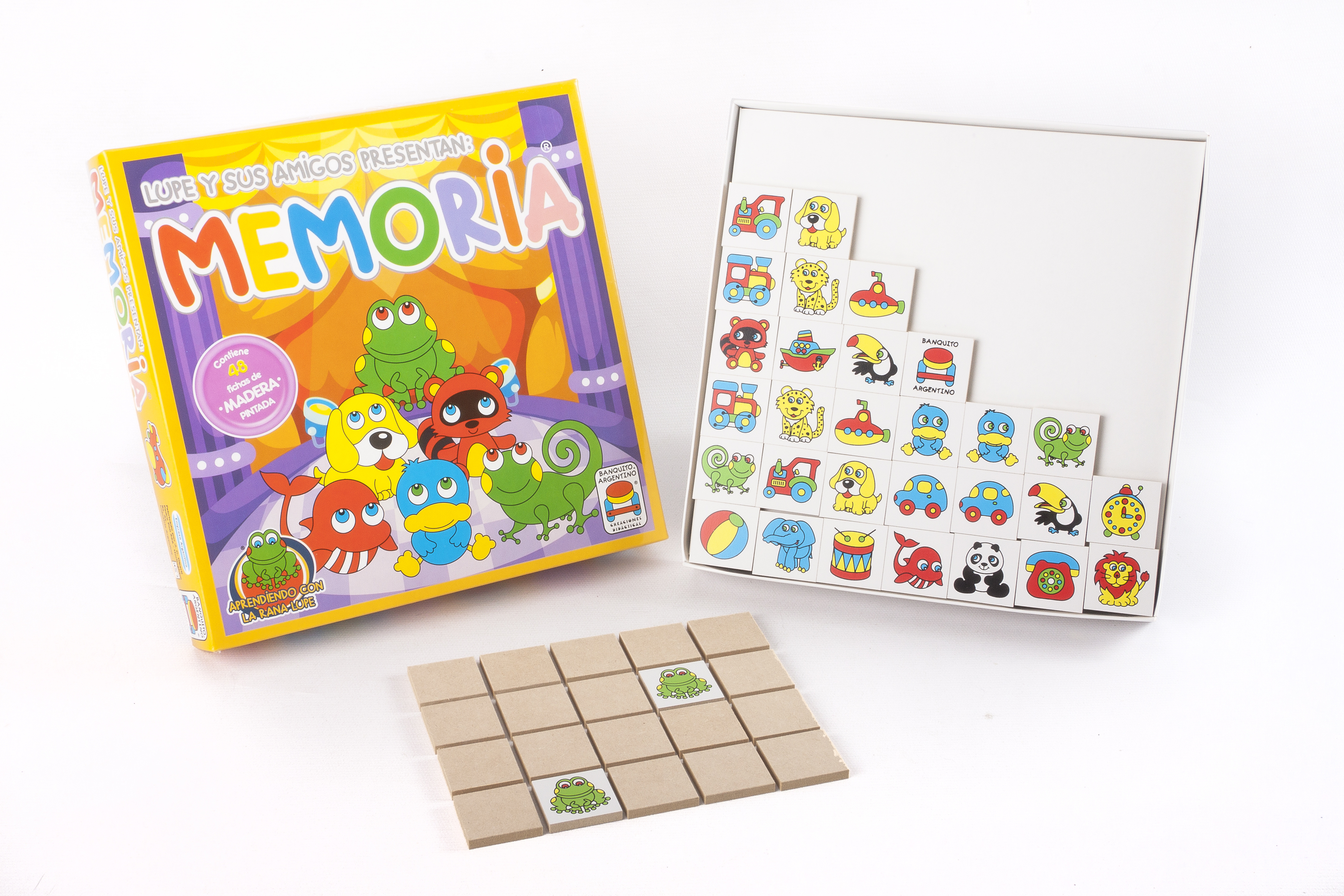 Juego de la memoria banquito argentino