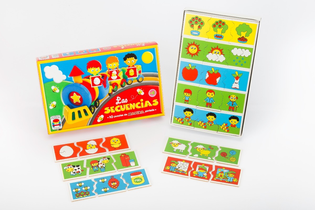 Puzzle banquito argentino infantil las secuencias