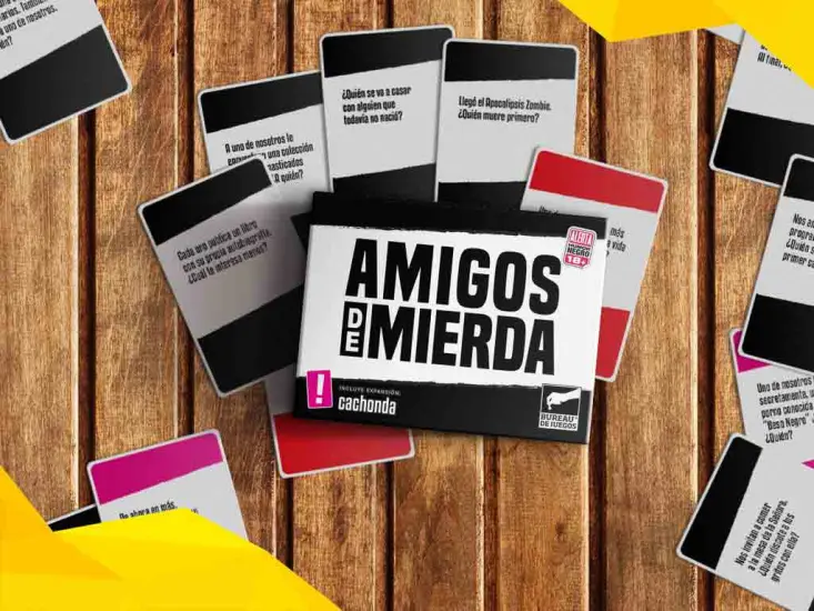 Juego de cartas amigos de mierda