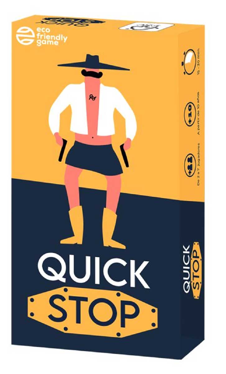 Juego de cartas quick stop