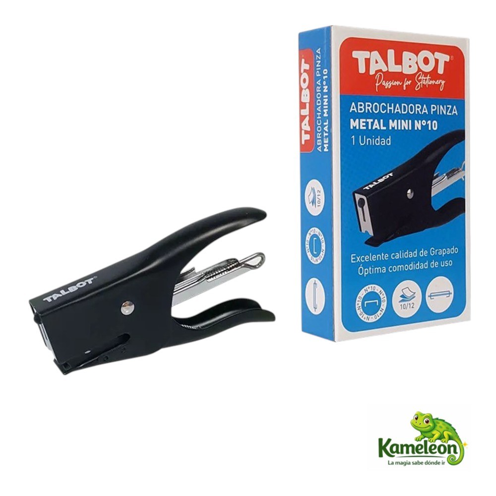 ABROCHADORA TALBOT PINZA METAL MINI N10