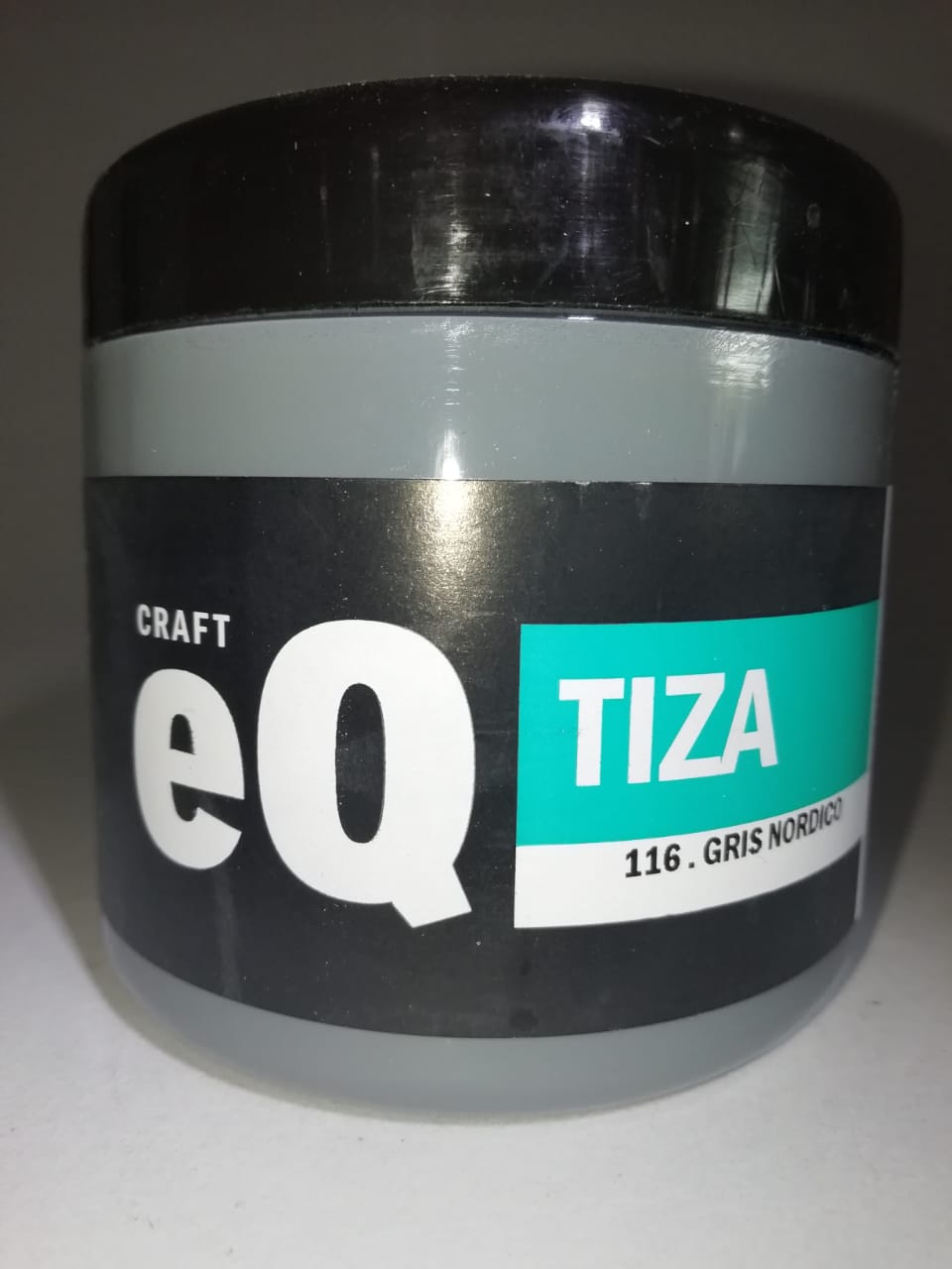 Pintura eq a la tiza  116- gris nordico 200cc