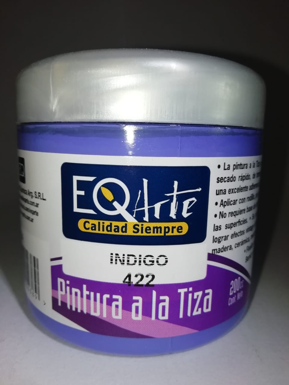 Pintura eq a la tiza  422-indigo 200cc