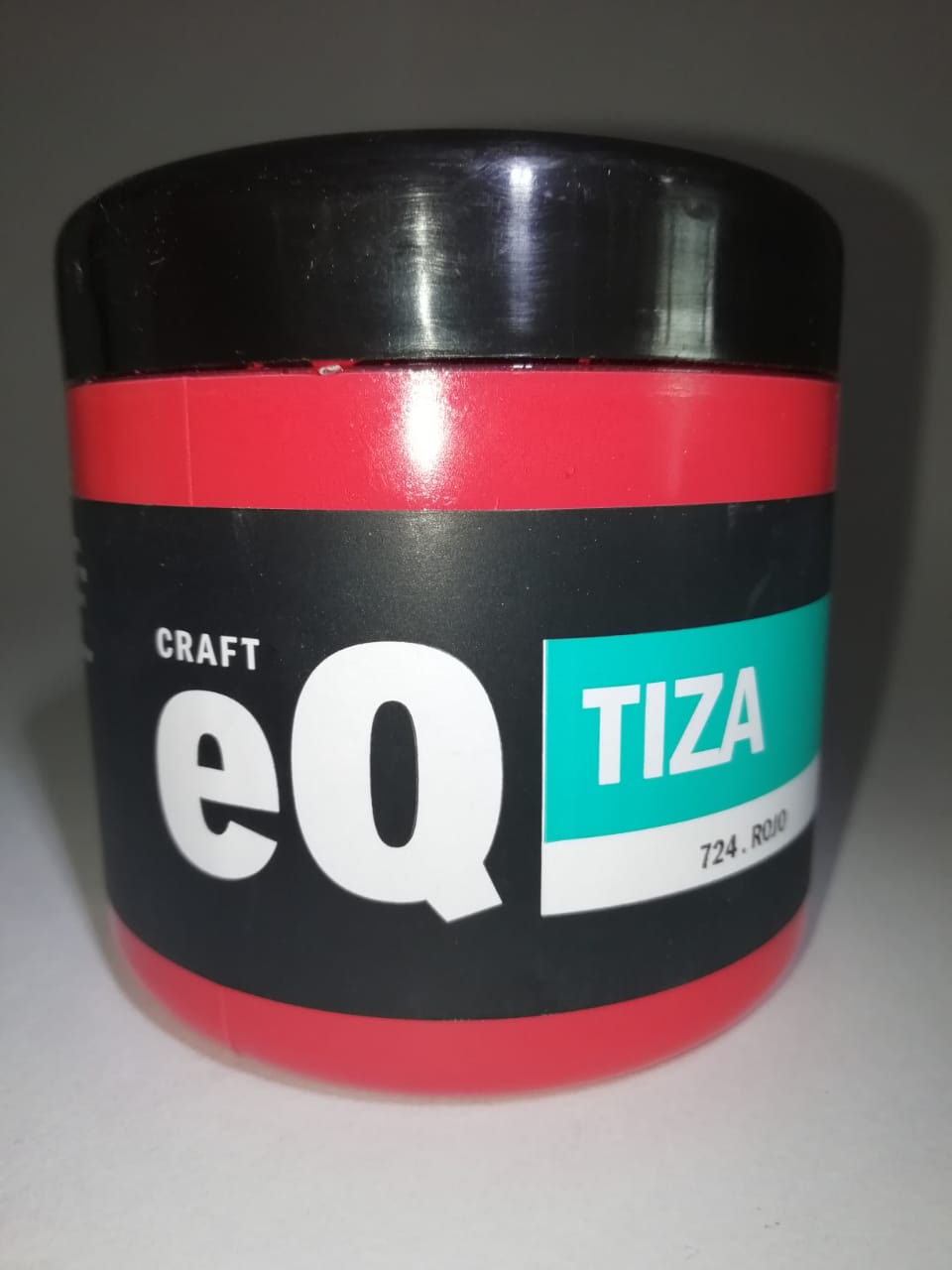 Pintura eq a la tiza  724-rojo 200cc
