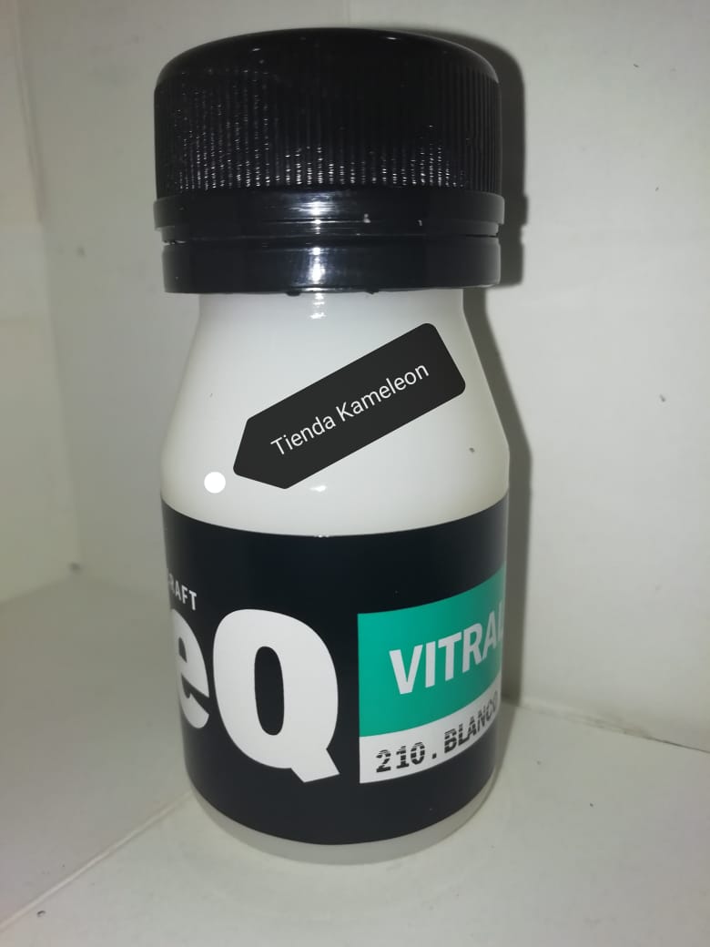 Laca vitral  eq 210- blanco