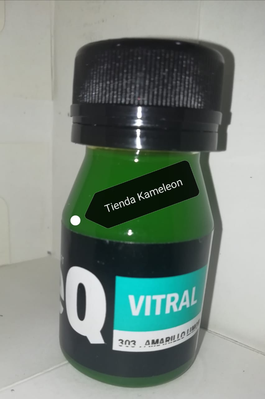 Laca vitral  eq 303- amarillo limon