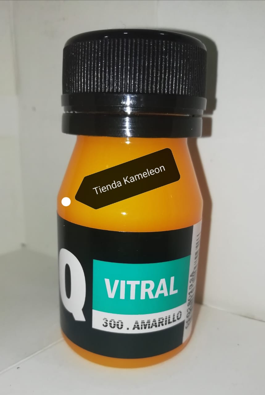 Laca vitral  eq 300- amarillo