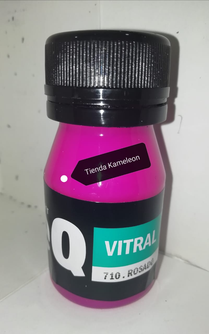 Laca vitral  eq 710- rosado