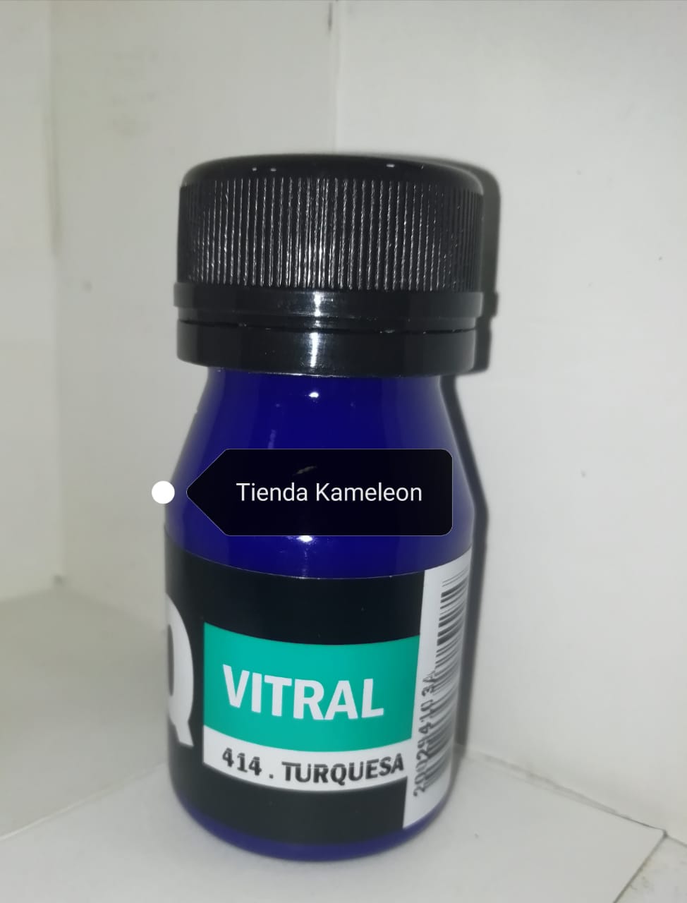 Laca vitral  eq 414- turquesa