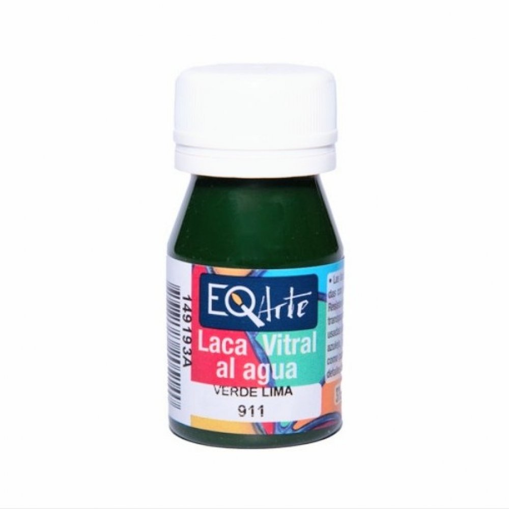 Laca vitral  eq 911- verde lima