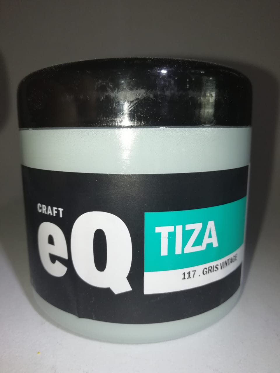 Pintura eq a la tiza  117- gris vintage 200cc