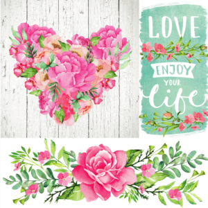 Lamina decoupage 16-1605