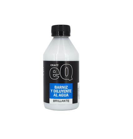 Barnz y diluyente al agua eq brillante 