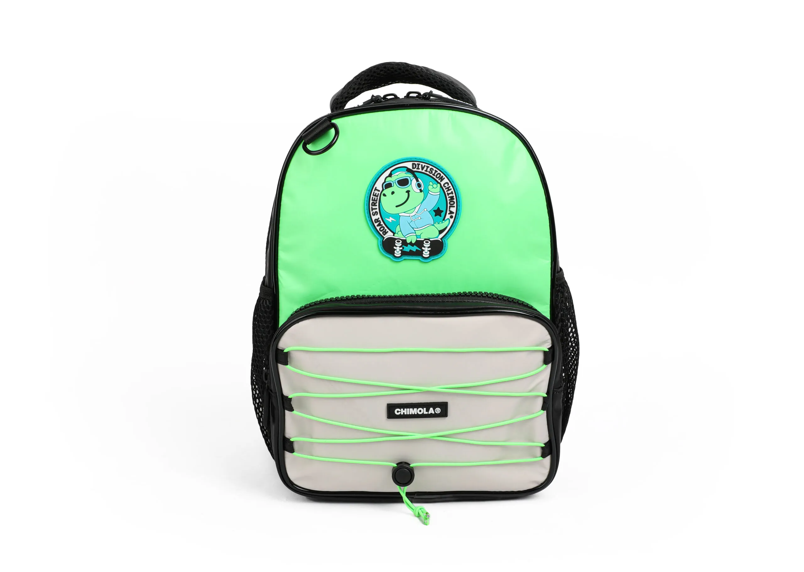 Mochila espalda chimola 12" dino green fs53