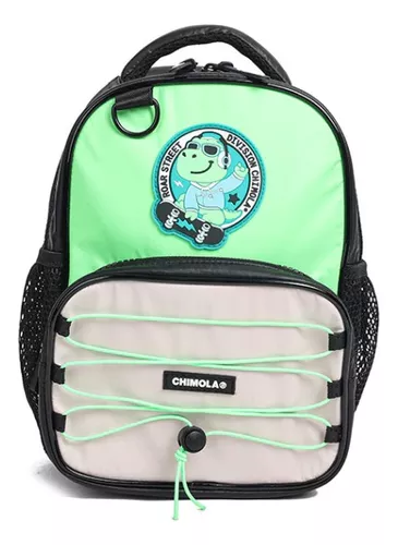 Mochila espalda chimola 14" space blue/dino green fs54