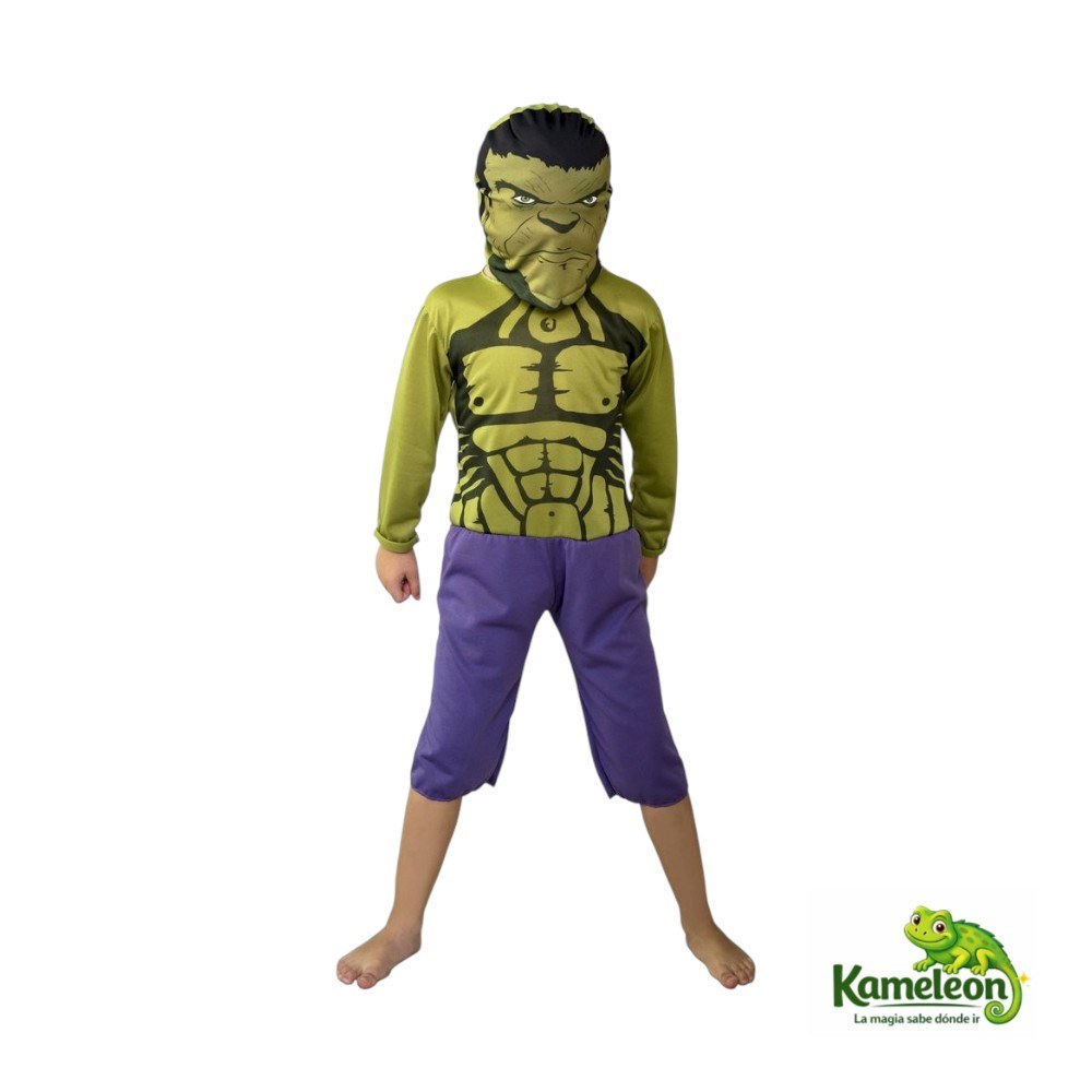 Disfraz oficial economico hulk t2