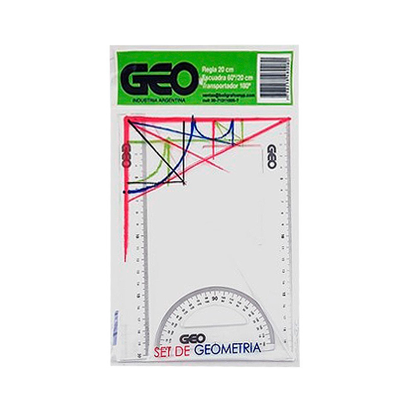 Set de geometria  "geo" 