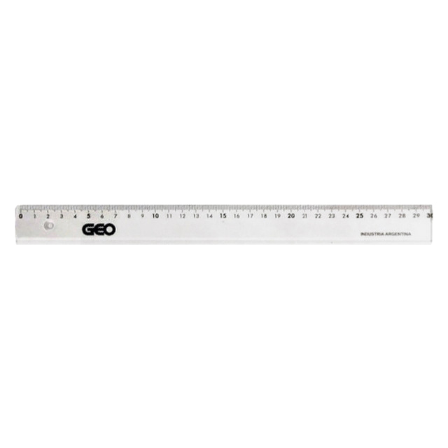 Regla 30 cm "geo"