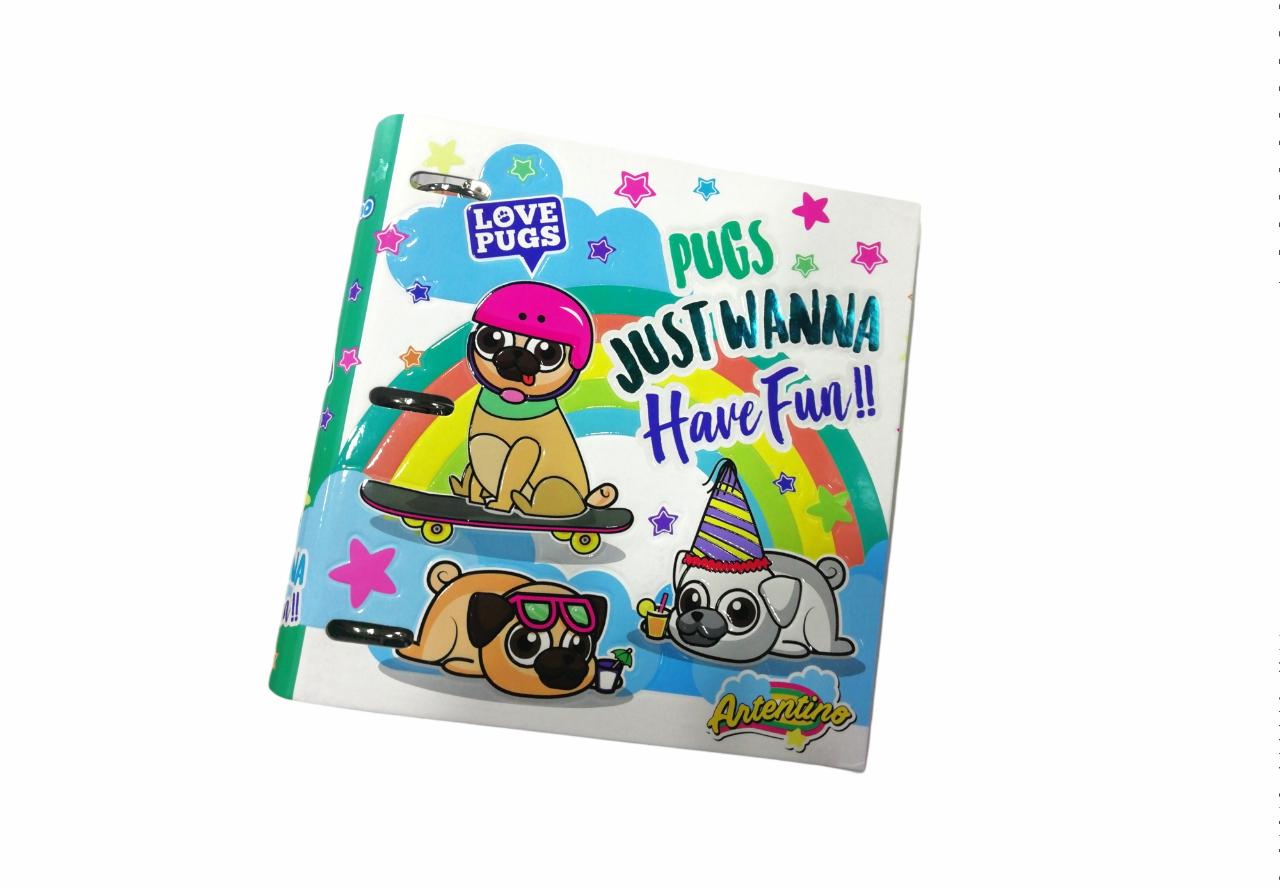 Carpeta inkdrop numero 3 pugs