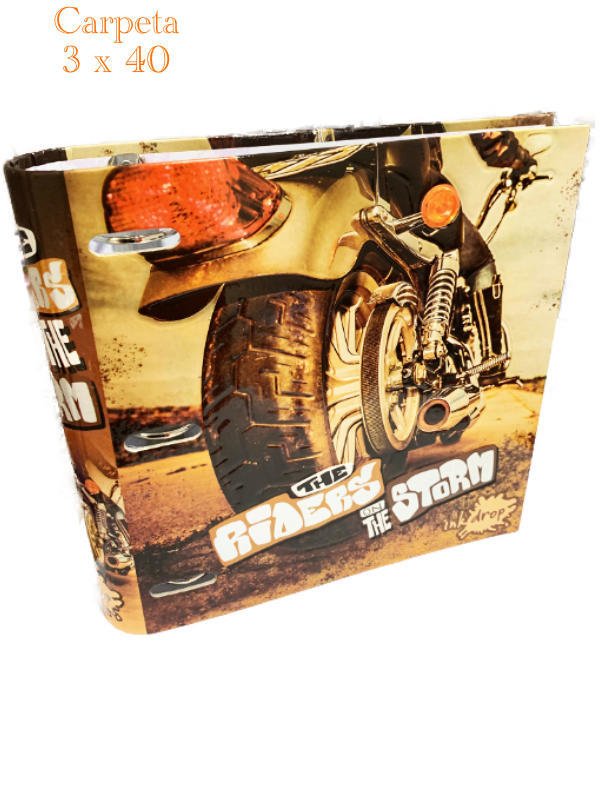 Carpeta inkdrop a4 the riders