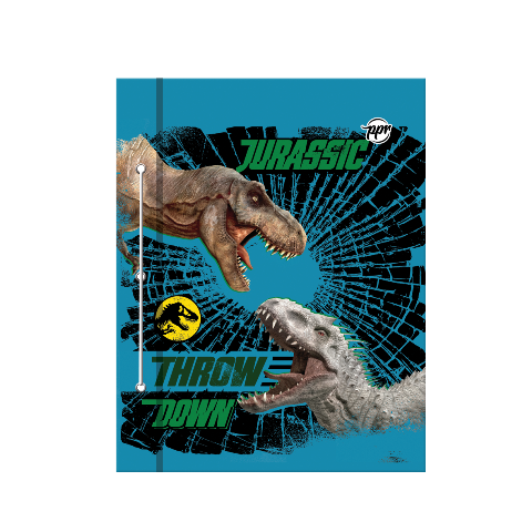 Carpeta big pocket nro 3 dos tapas jurasic world 