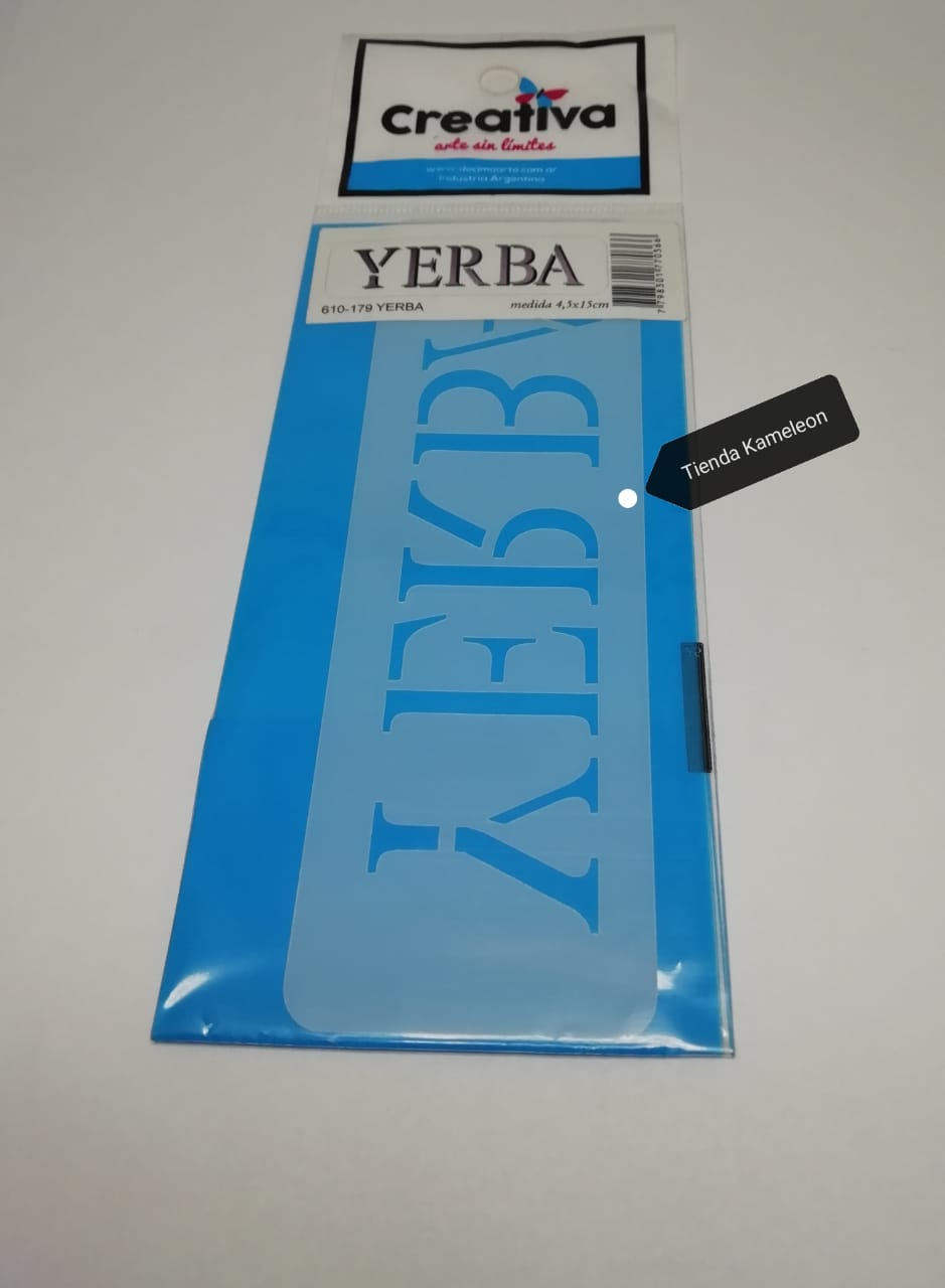 Stencil yerba 610-179
