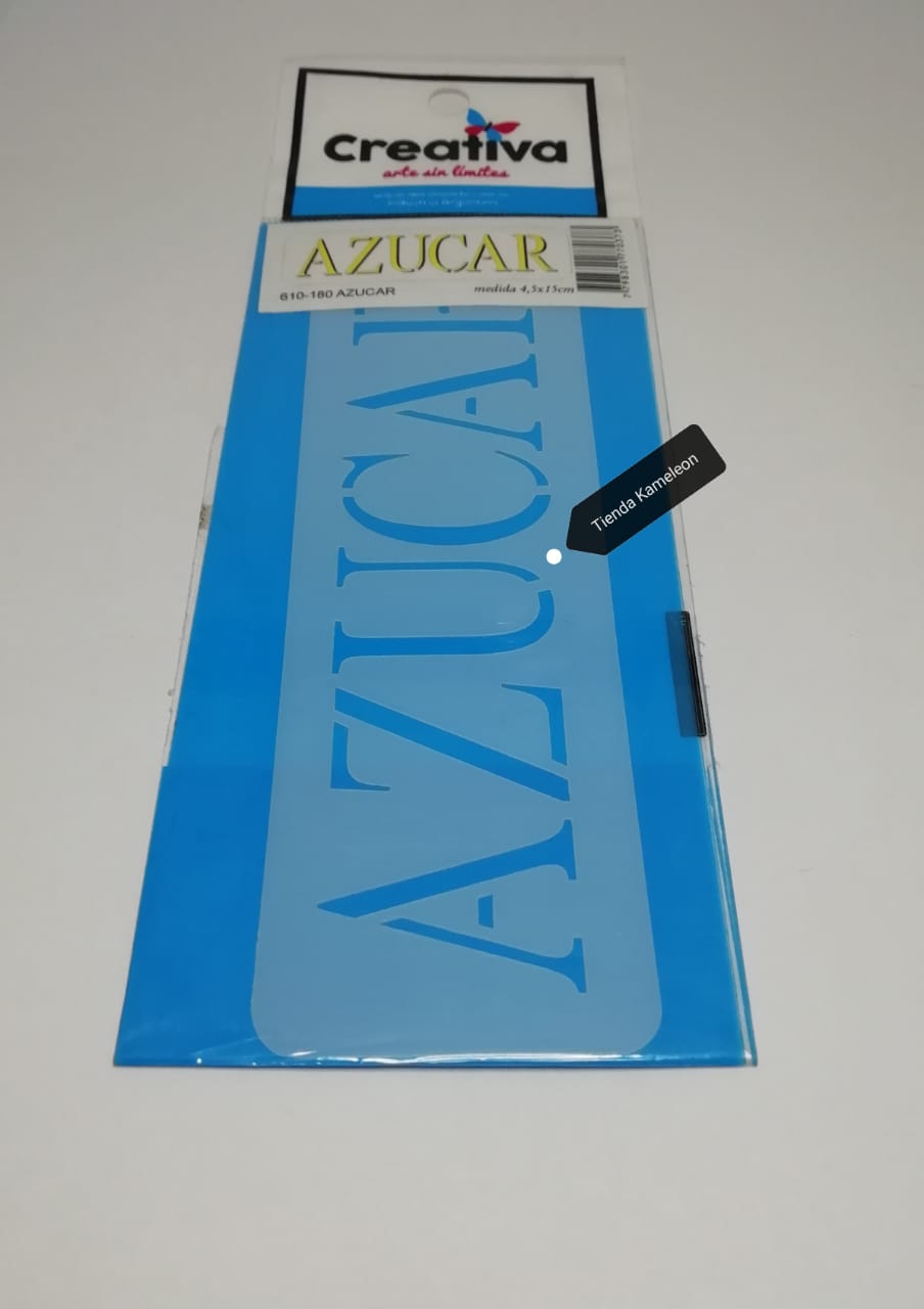 Stencil azucar 610-180
