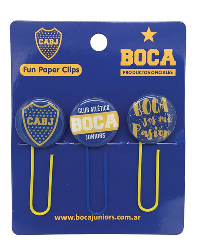 Clips mooving boca x3