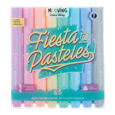 Resaltaltador mooving pastel x8