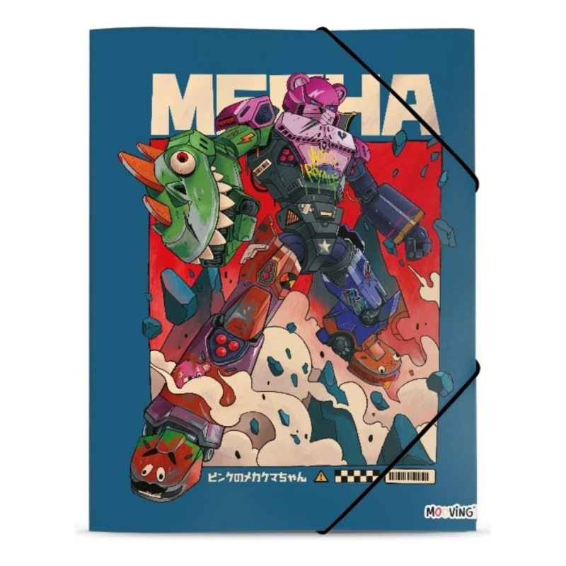 Carpeta mooving 3 solapas oficio fortnite