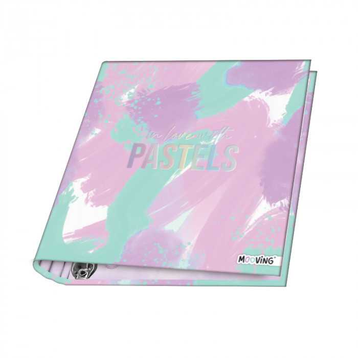 Carpeta mooving numero 3 pastel 