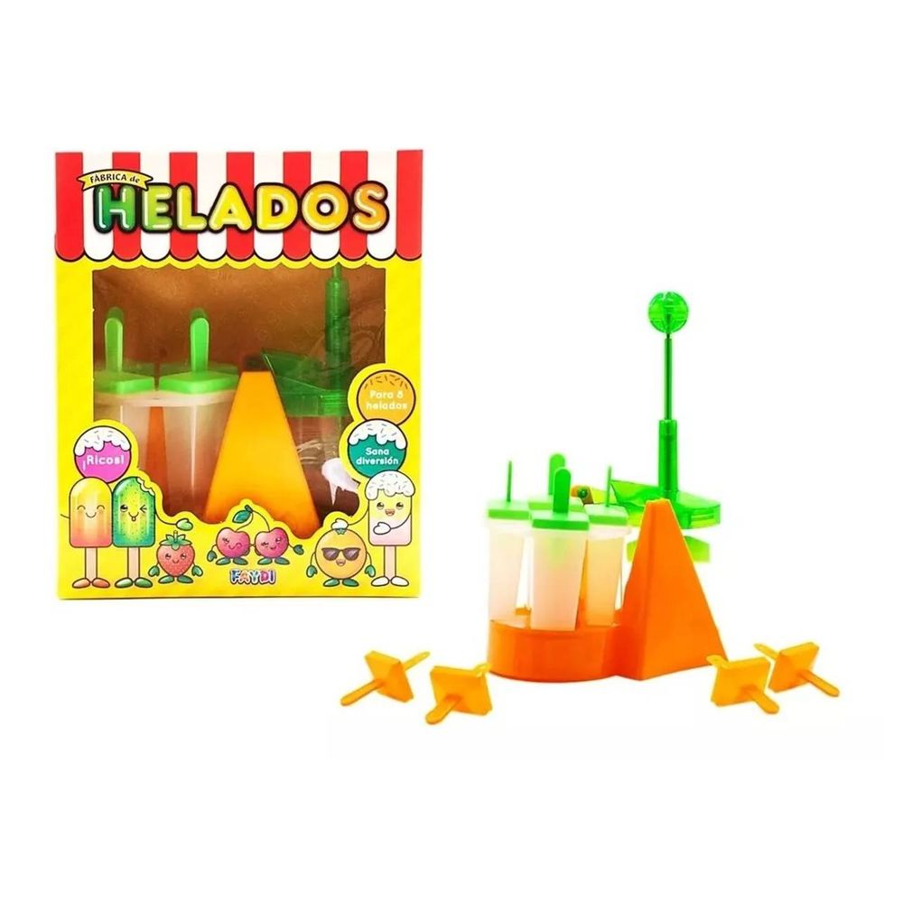 Fabrica de helados naturales en casa