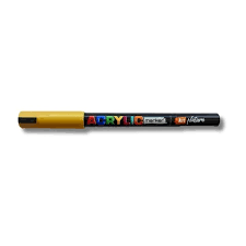Marcador acrilico: acrylic marker oro medio 1,8-2,5mm