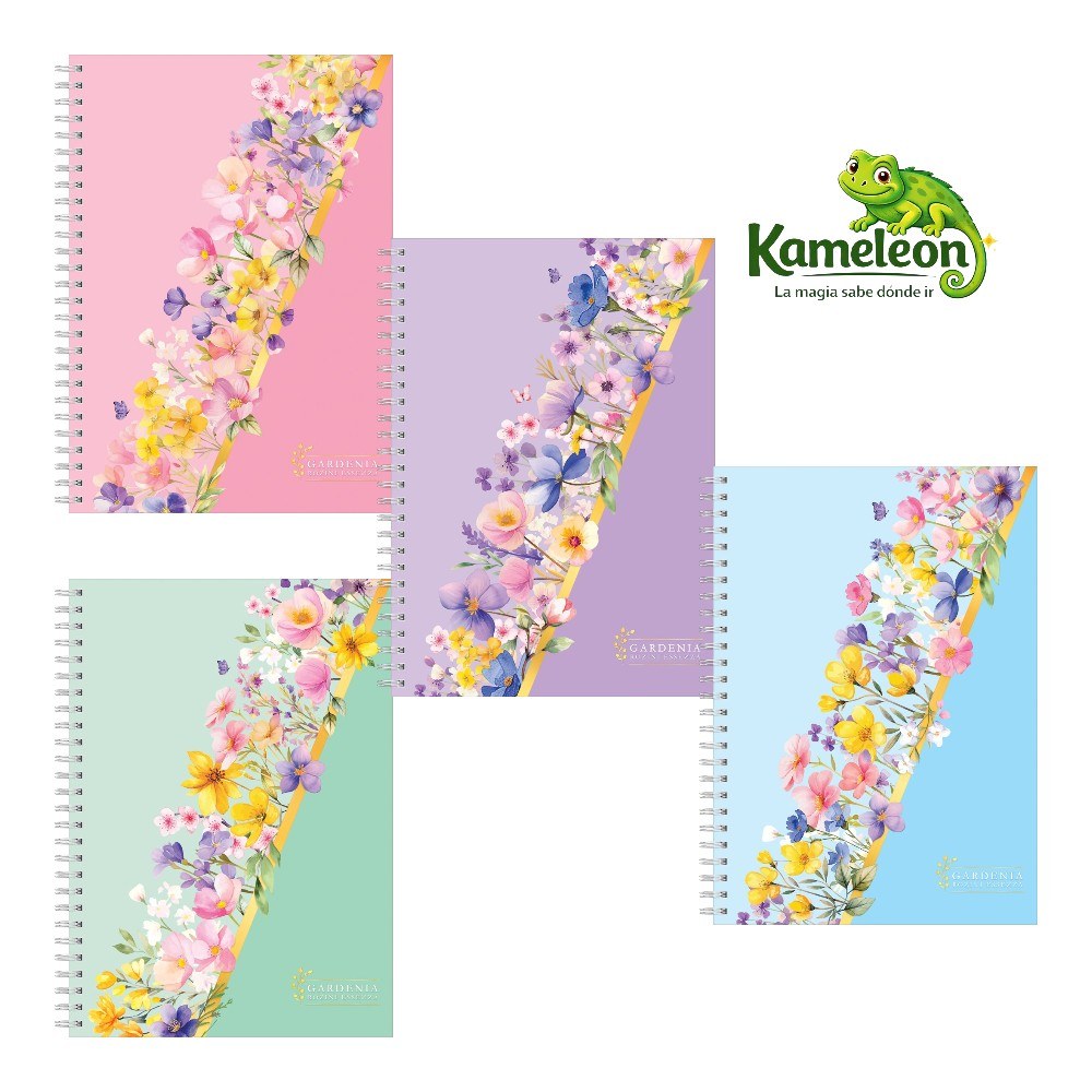 Cuaderno rozini a4: linea gardenia