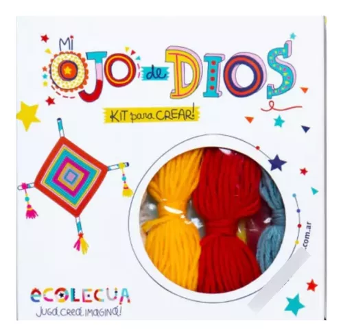 Kit para crear "ecolecua" mi ojo de dios