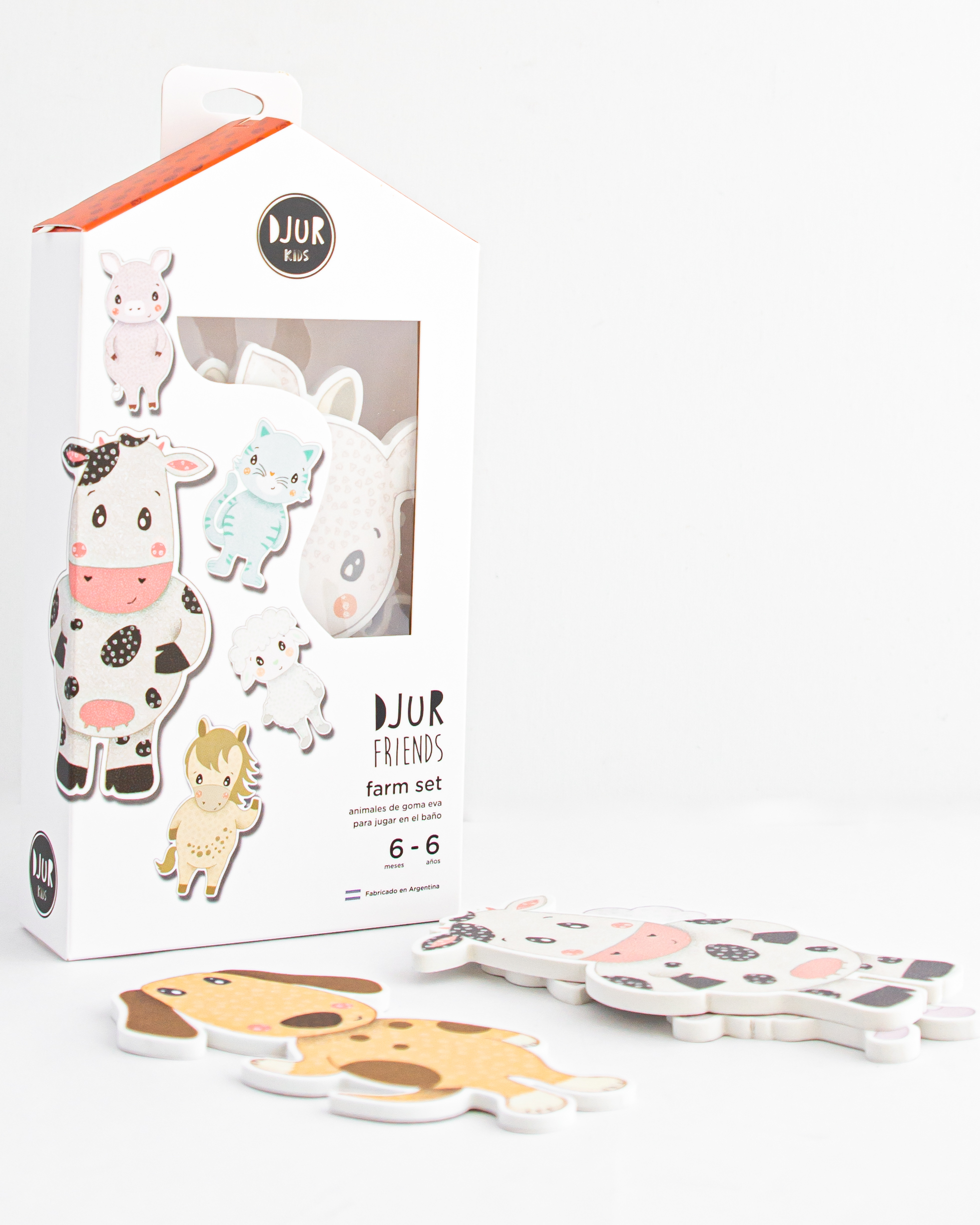Juego "djur" friends , farm set 