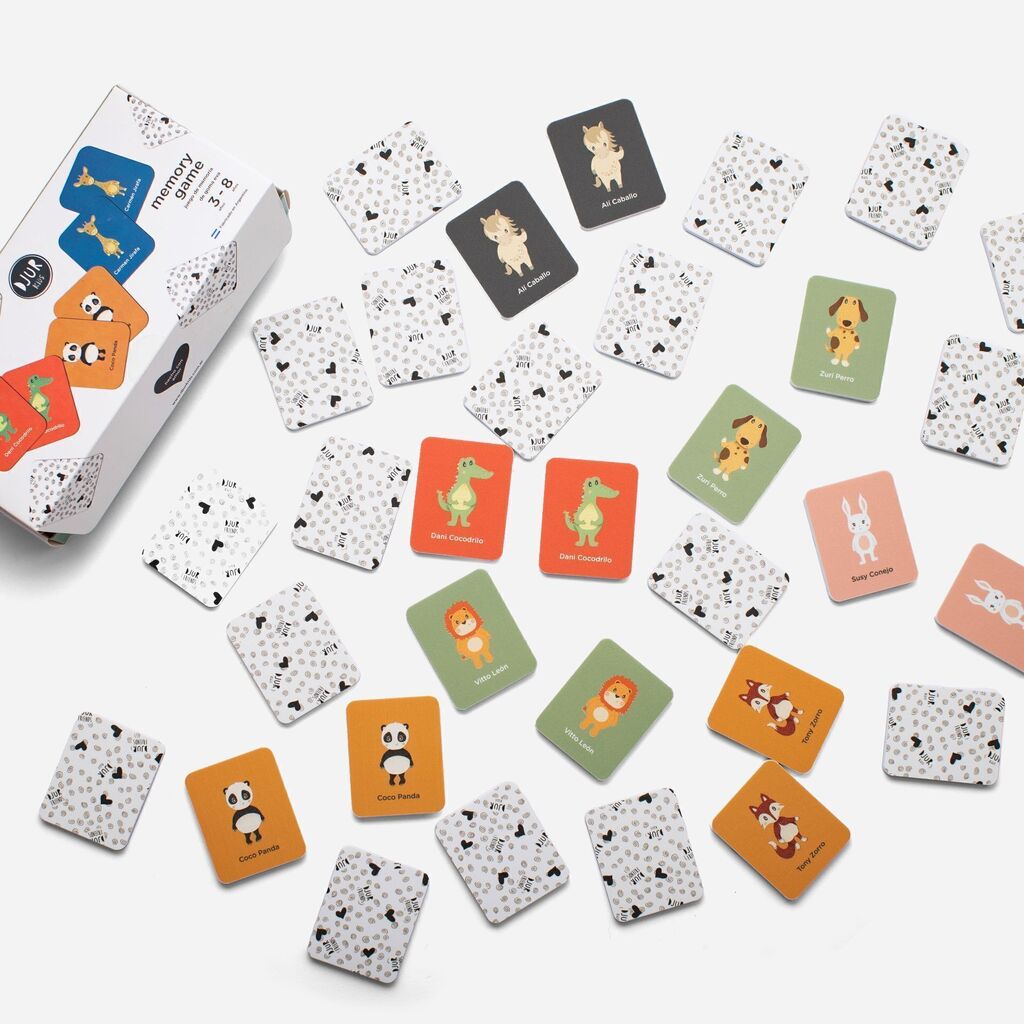 Juego "djur" memory game
