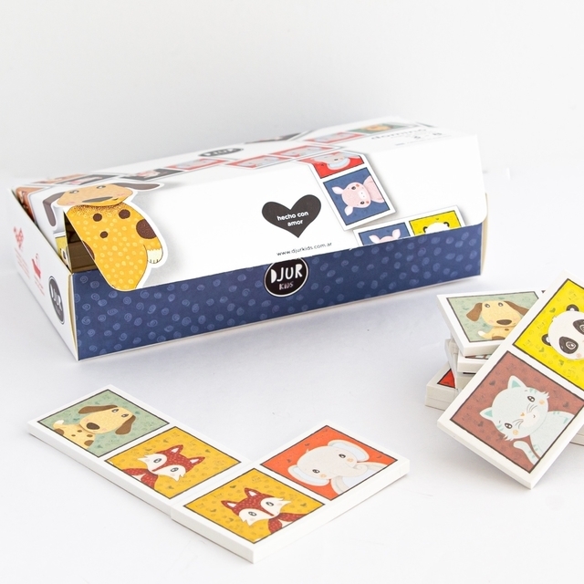Juego "djur"  domino