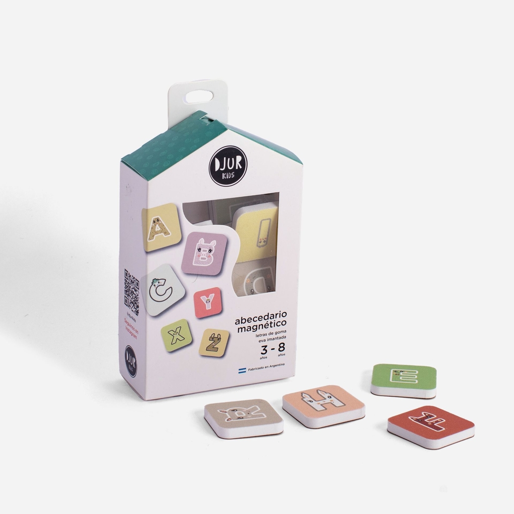 Juego "djur" abecedario magnetico 