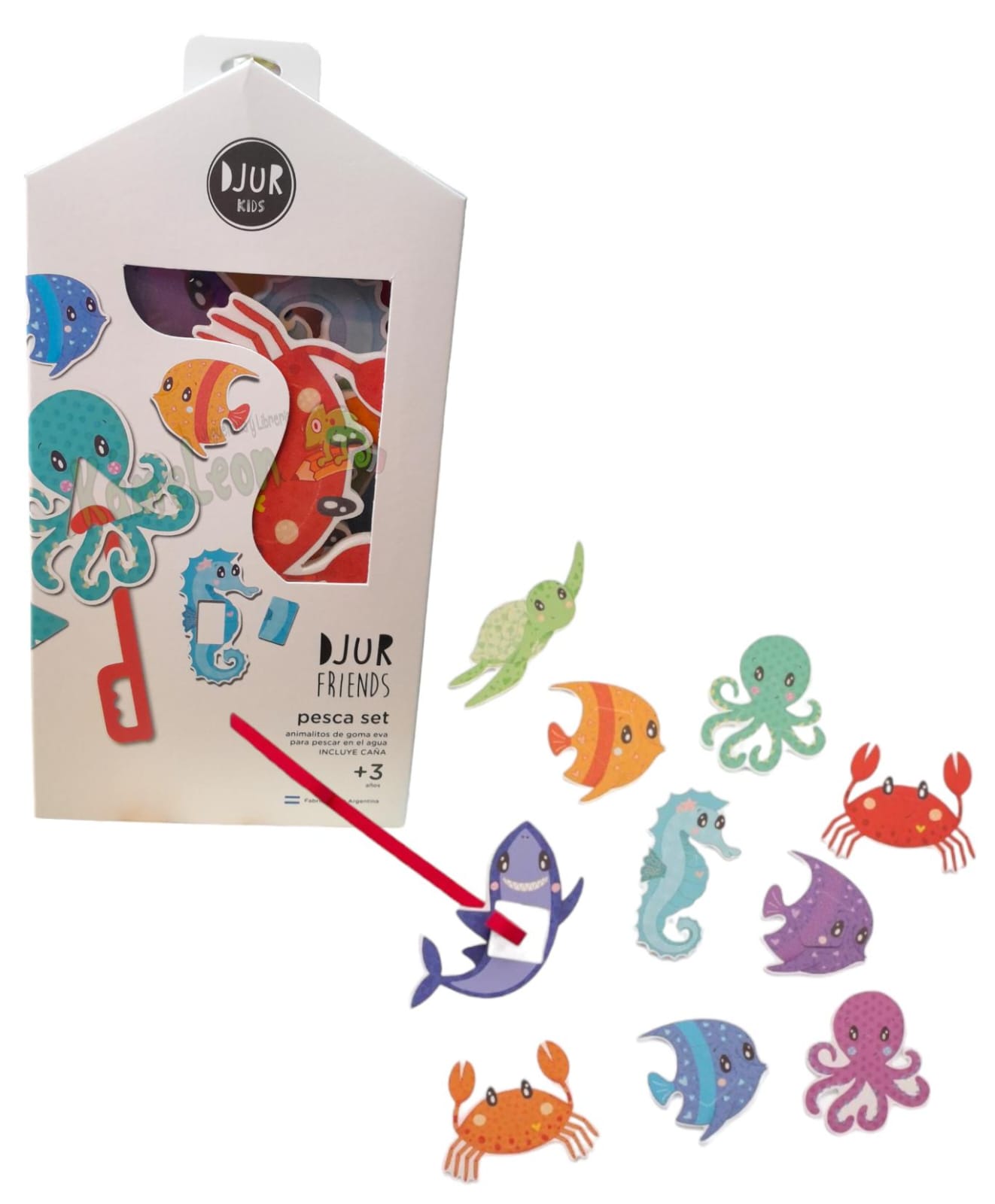 Juego "djur" pesca set 