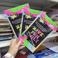 Cartulina magica pastel o fluo ry