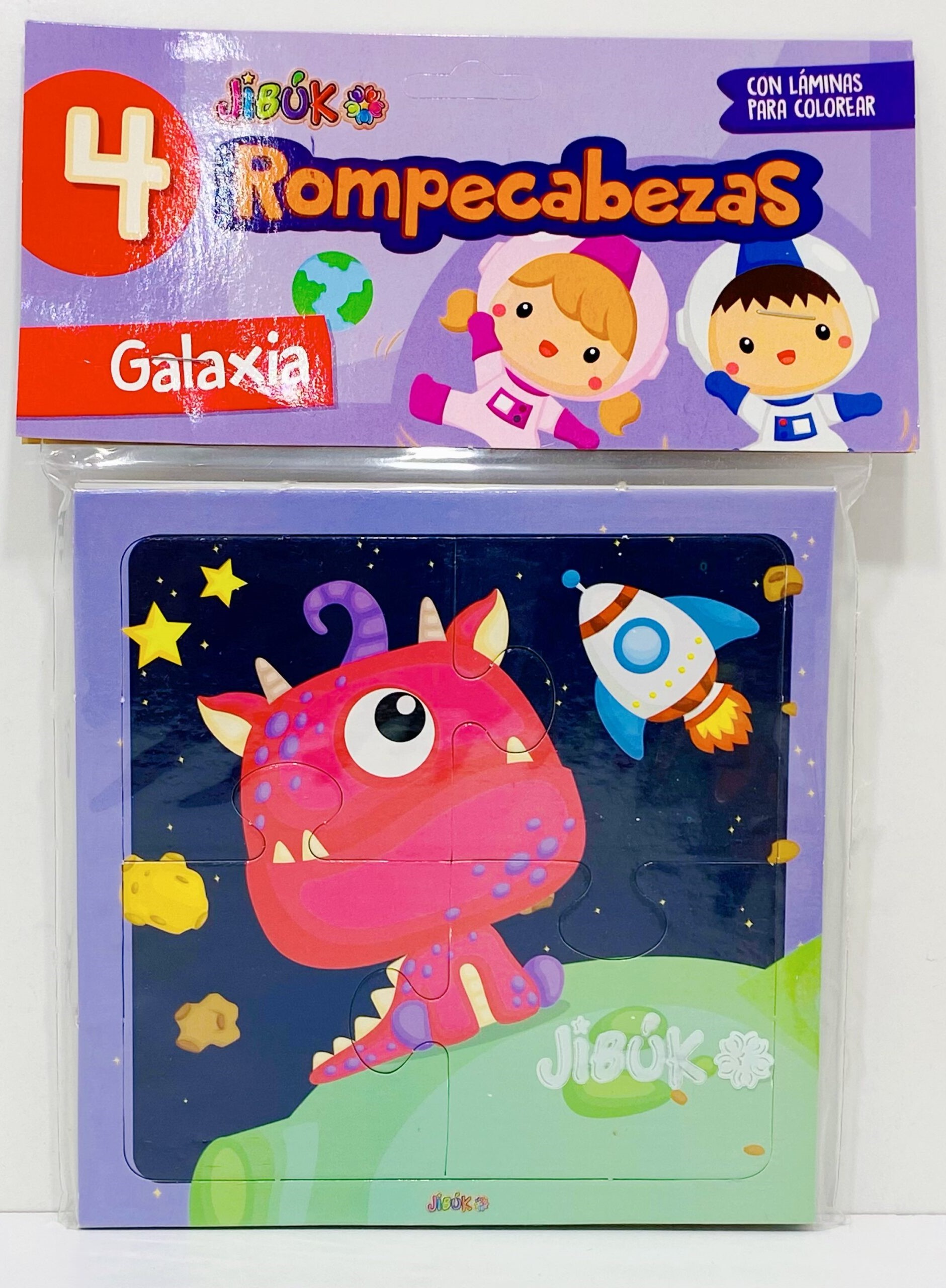 Rompecabezas jibuk x4 de galaxias