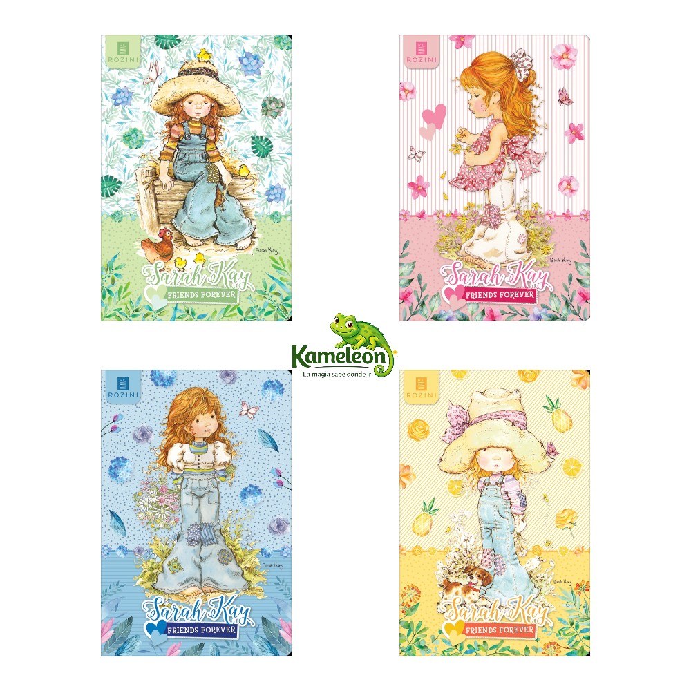 Libreta rozini 10x15 sarah kay