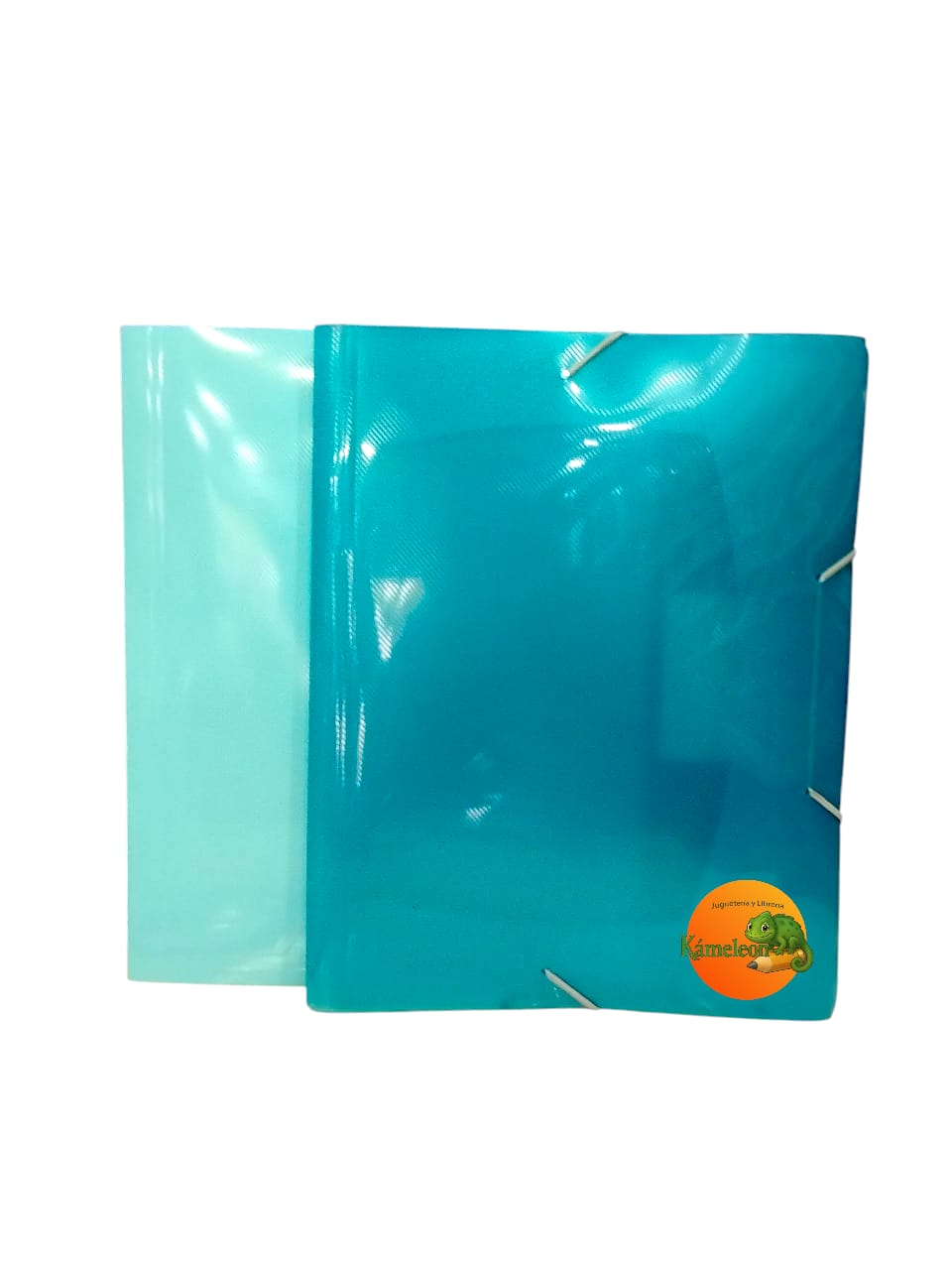 Carpeta rideo 3 solapas a4 con elastico - line - perlado