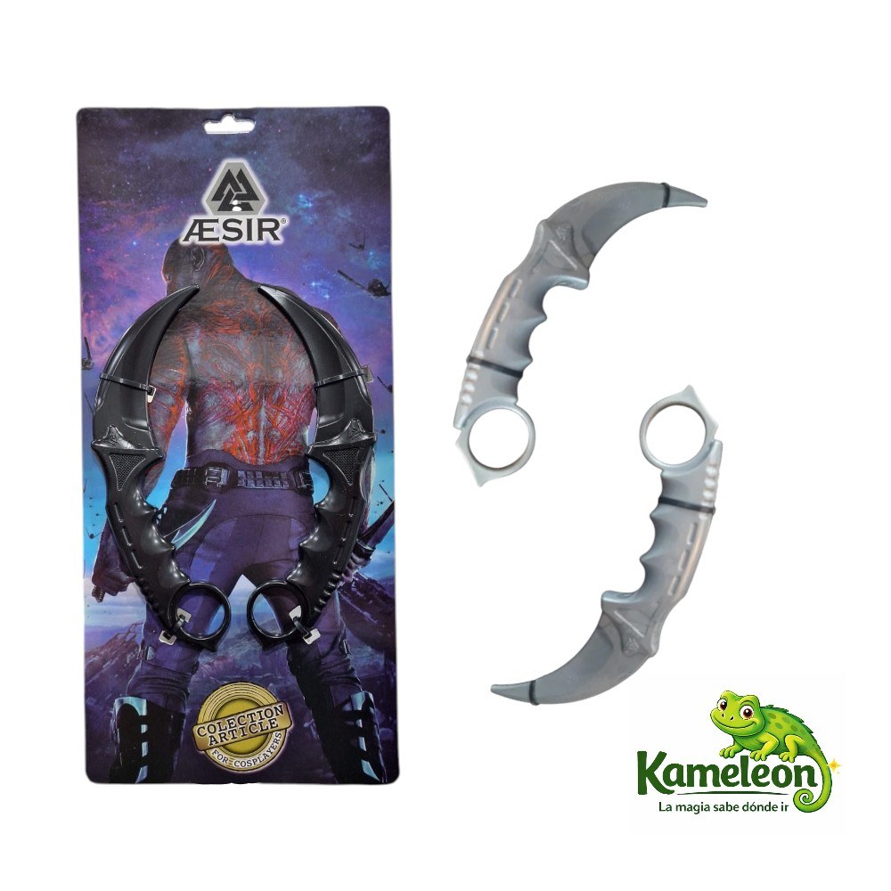 CUCHILLOS KARAMBIT DE DRAX GUARDIANES DE LA GALAXIA