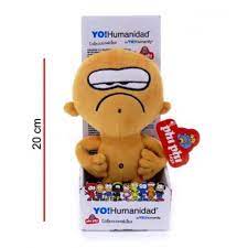 Peluche humanity enojado 